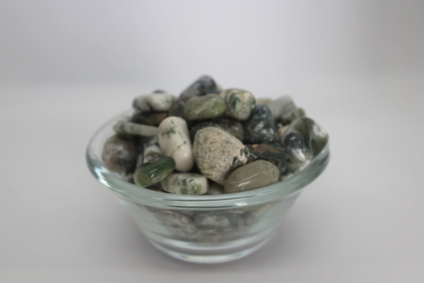 Moss Agate Tumbles