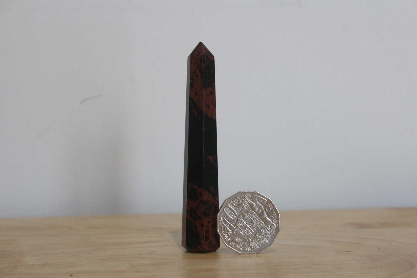 Mahogany Obsidian Point