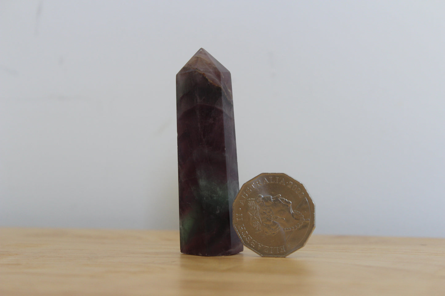 Rainbow Fluorite Point
