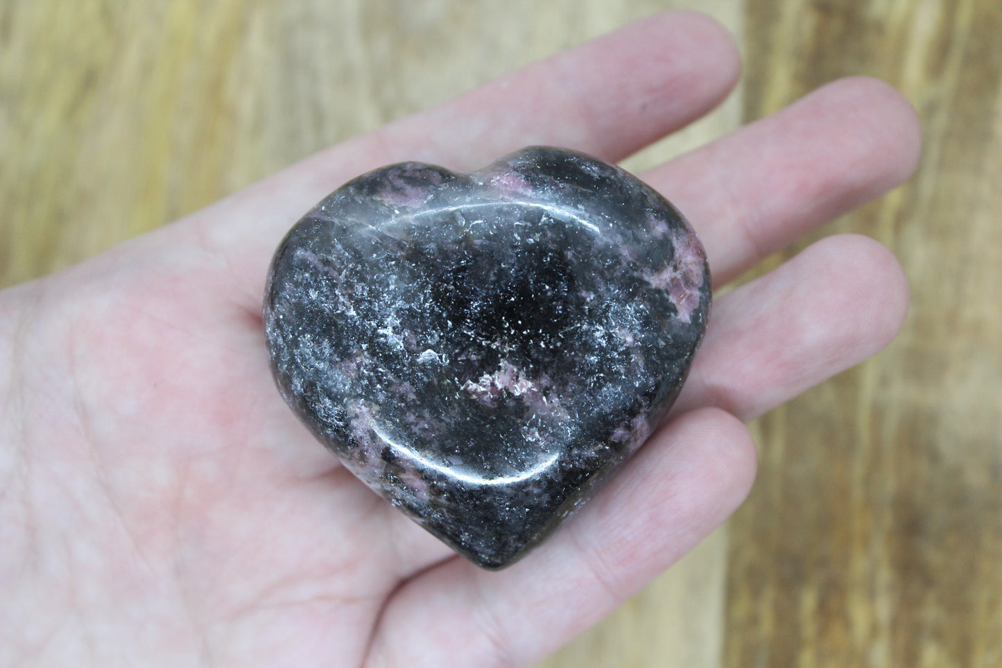 Rhodonite Heart