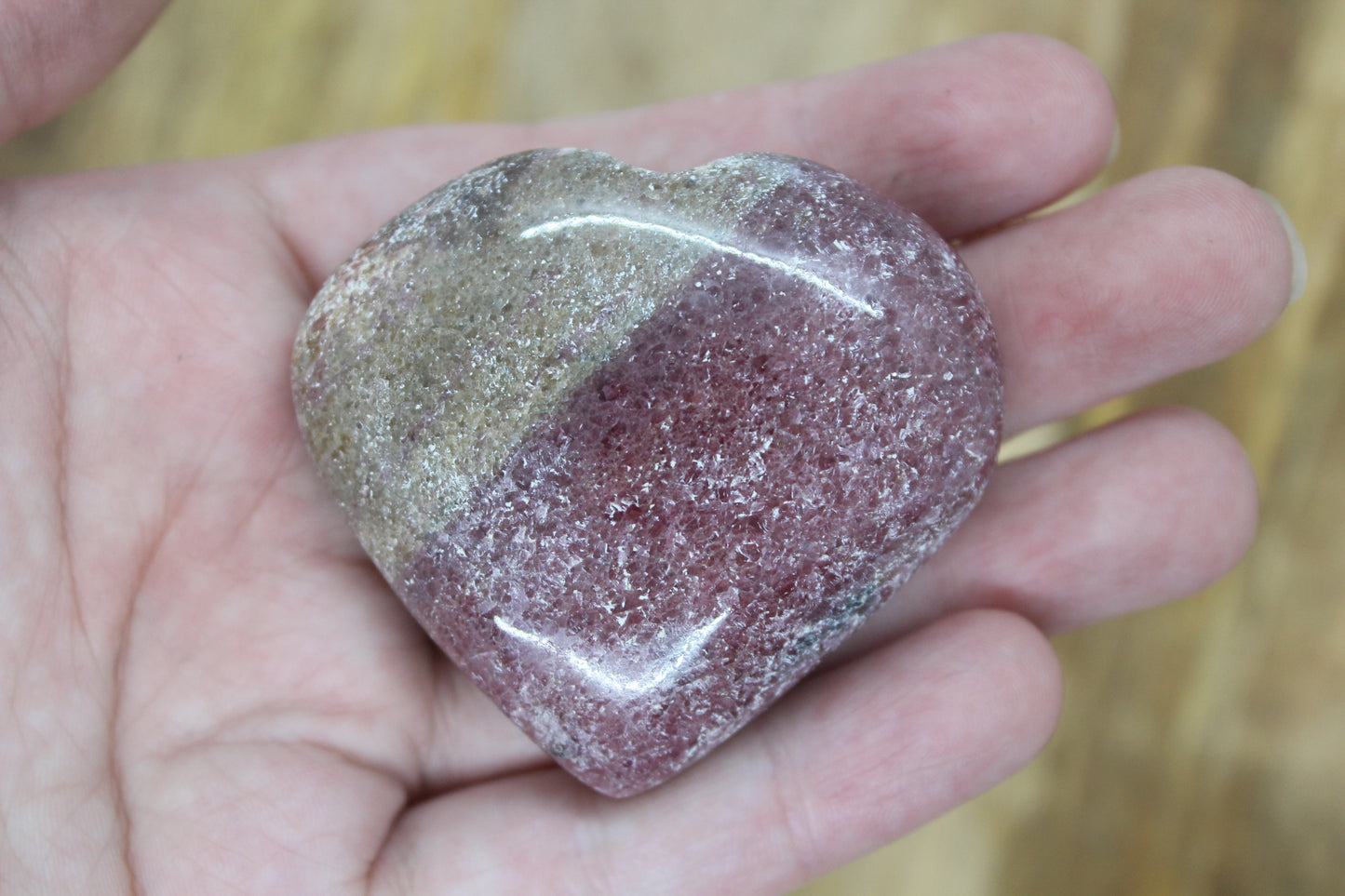 Rhodonite Heart