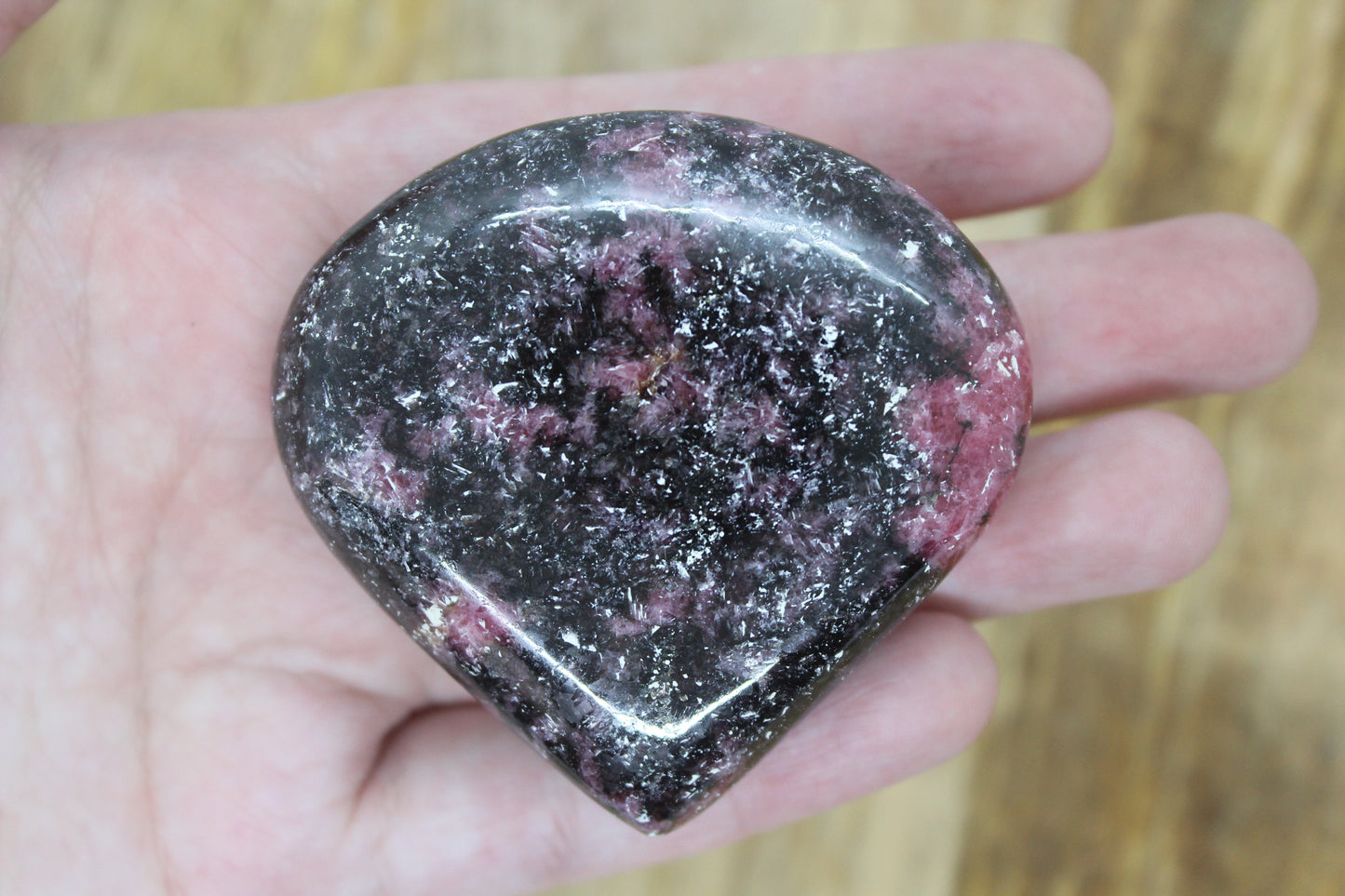Rhodonite Heart
