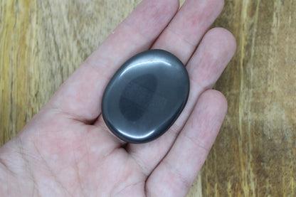 Hematite Palm Stone