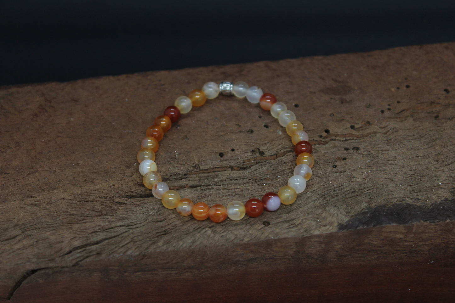 Orange Agate Bracelets