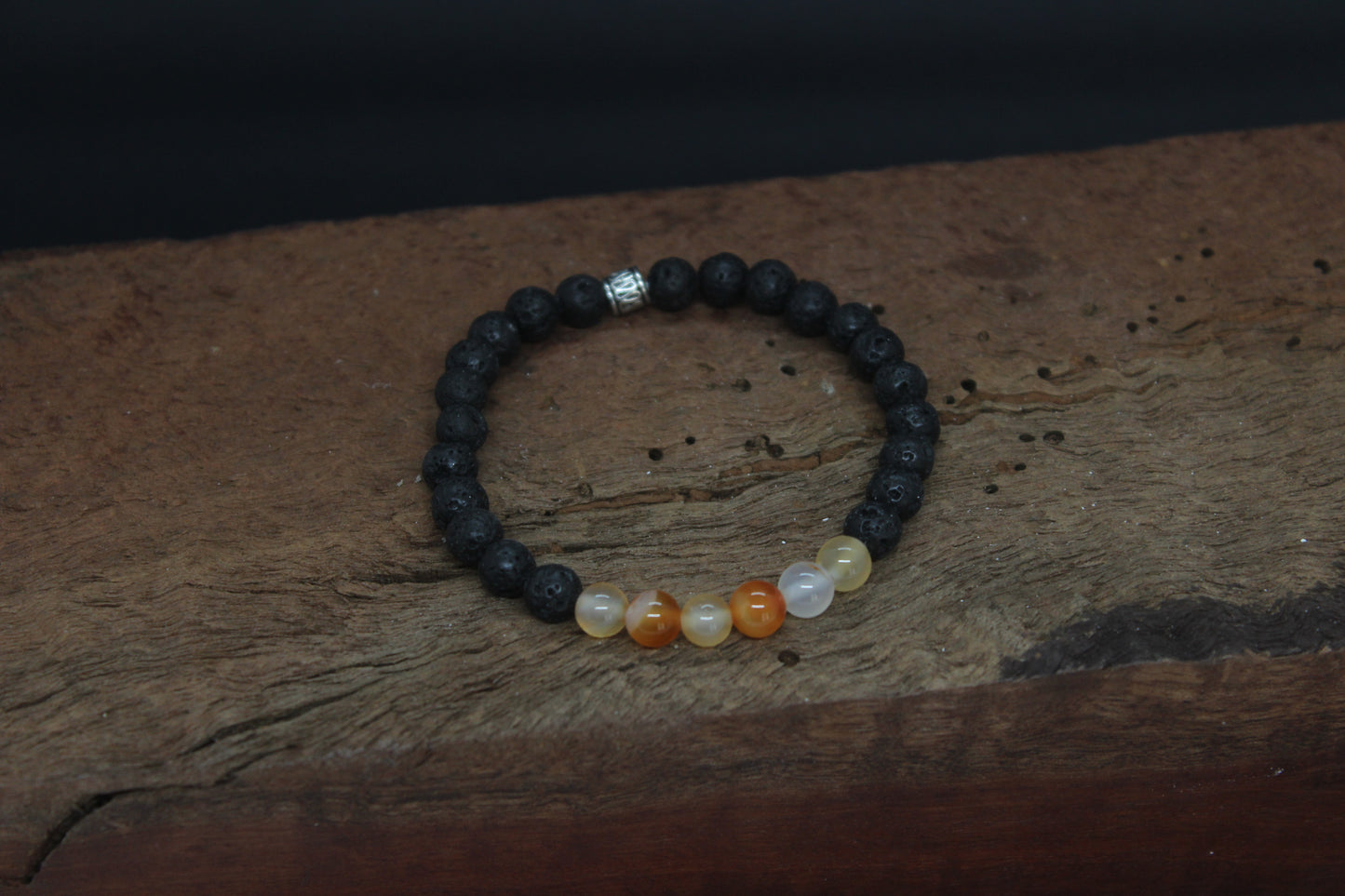 Orange Agate Bracelets