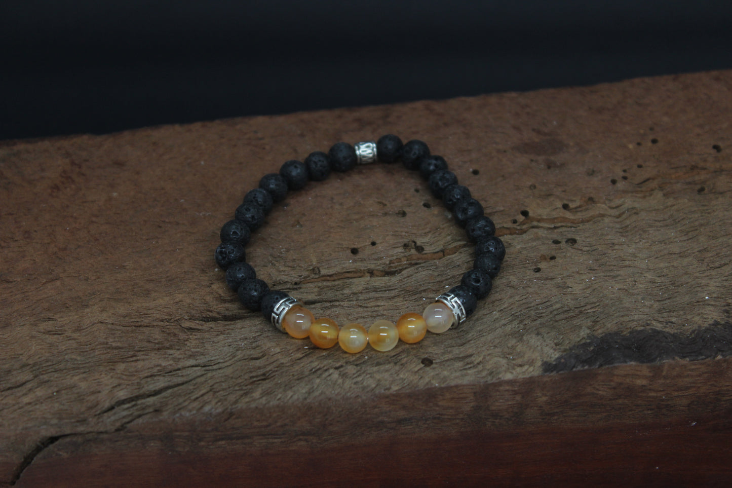 Orange Agate Bracelets