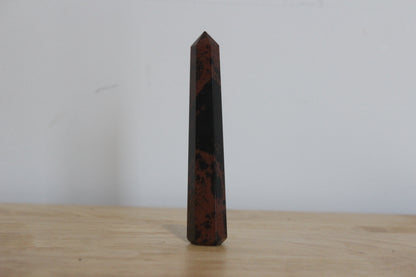 Mahogany Obsidian Point