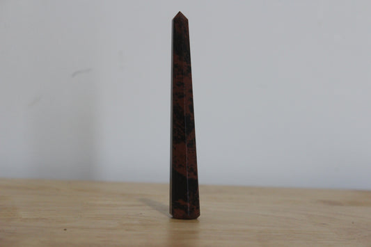 Mahogany Obsidian Point