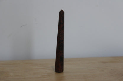 Mahogany Obsidian Point