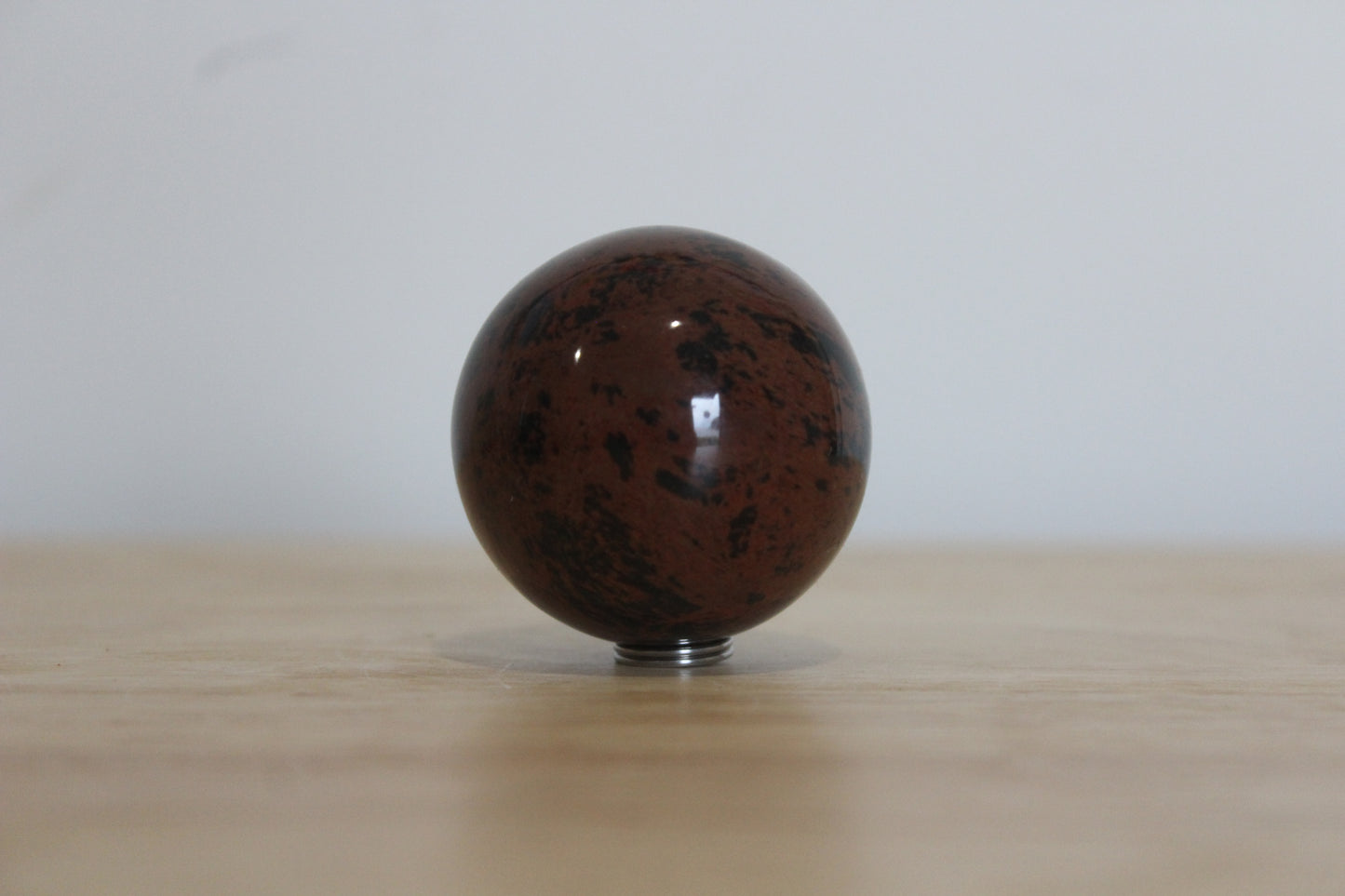 Mahogany Obsidian Sphere