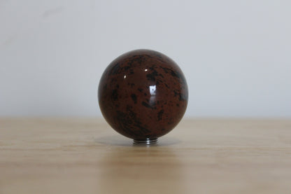 Mahogany Obsidian Sphere