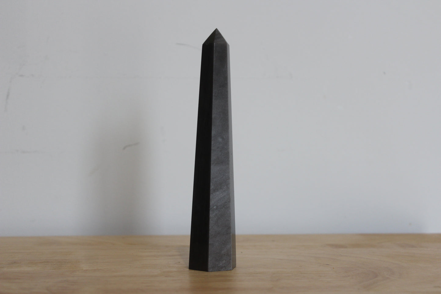 Silver Sheen Obsidian Point