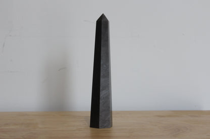 Silver Sheen Obsidian Point