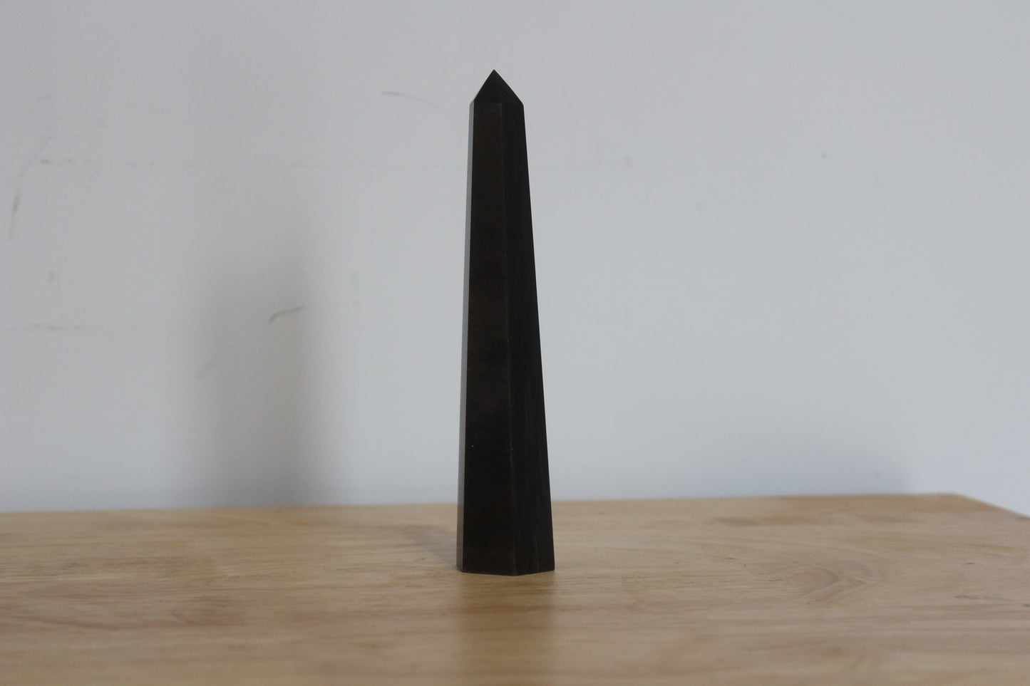 Silver Sheen Obsidian Point