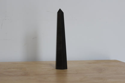 Silver Sheen Obsidian Point