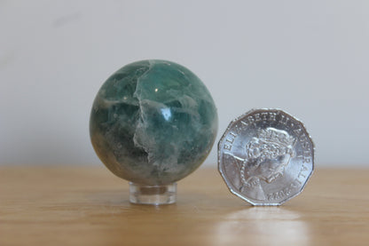 Rainbow Fluorite Sphere