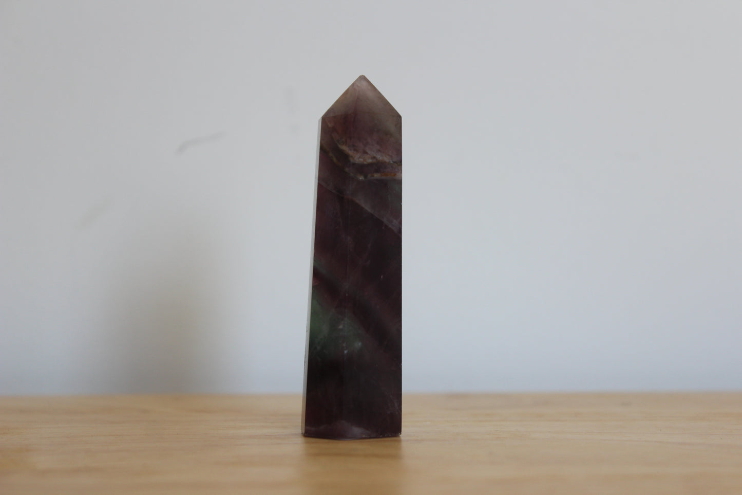 Rainbow Fluorite Point
