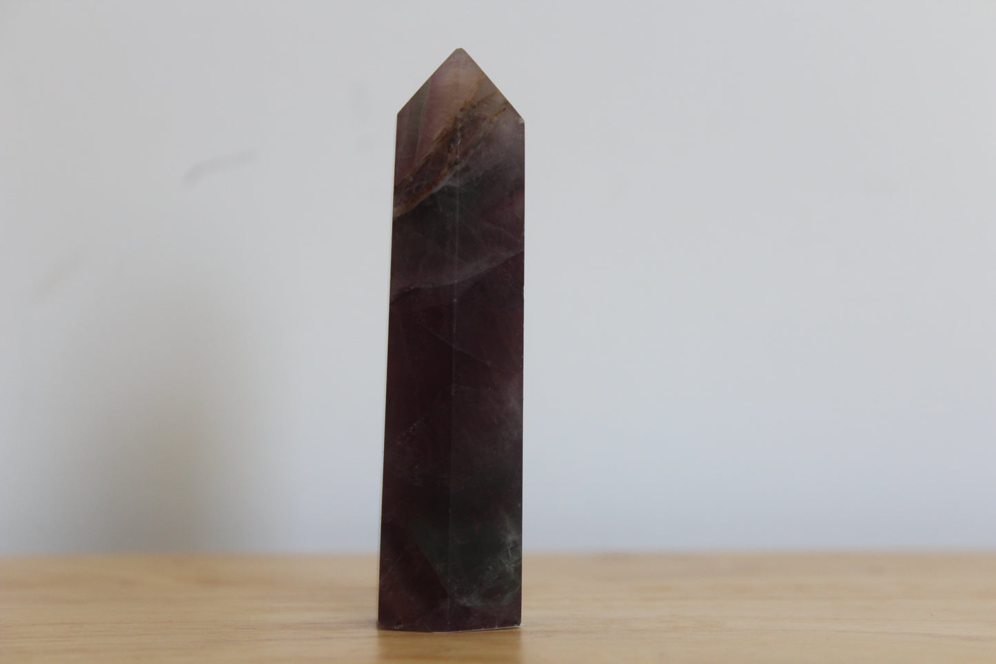 Rainbow Fluorite Point