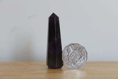 Rainbow Fluorite Point