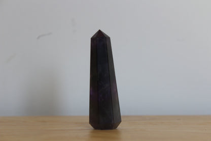 Rainbow Fluorite Point