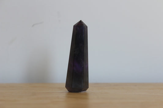 Rainbow Fluorite Point