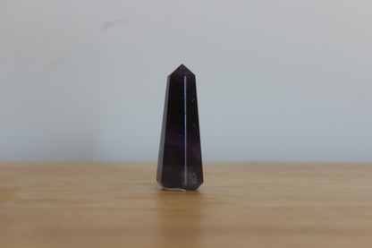 Rainbow Fluorite Point