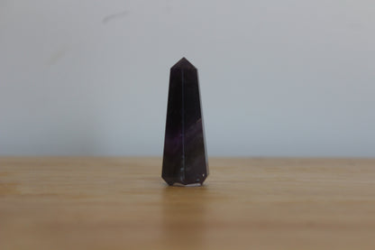 Rainbow Fluorite Point