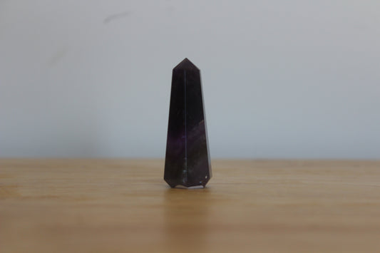 Rainbow Fluorite Point