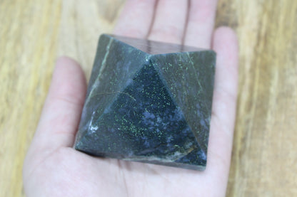 Moss Agate Pyramid