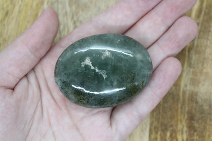 Prehnite Palm Stone