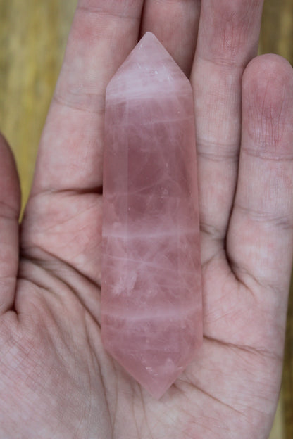 Rose Quartz Double Point