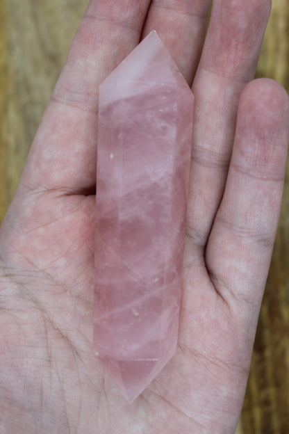 Rose Quartz Double Point