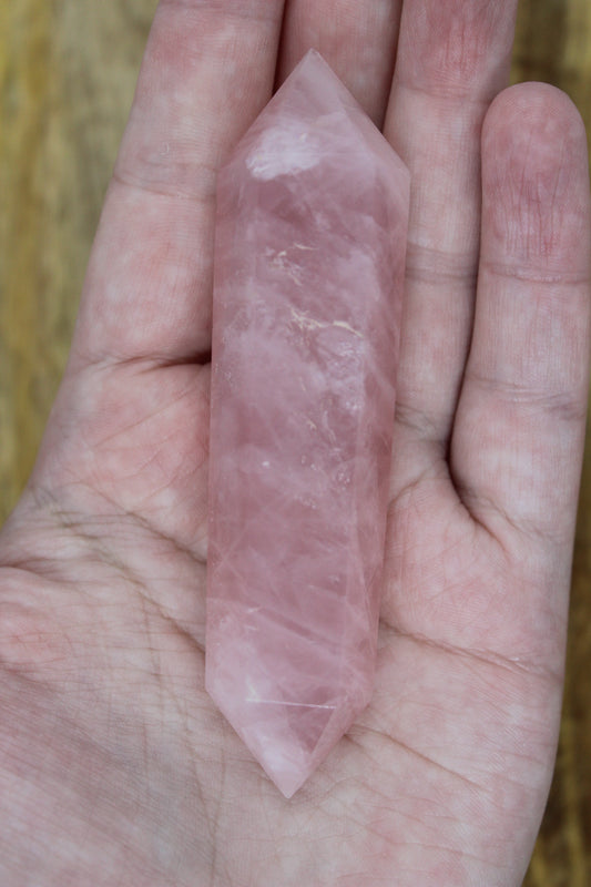 Rose Quartz Double Point