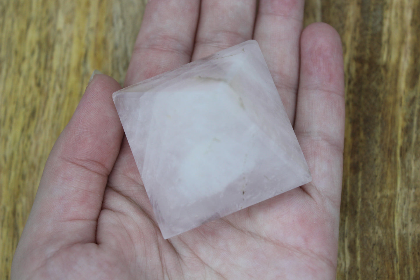 Rose Quartz Pyramid