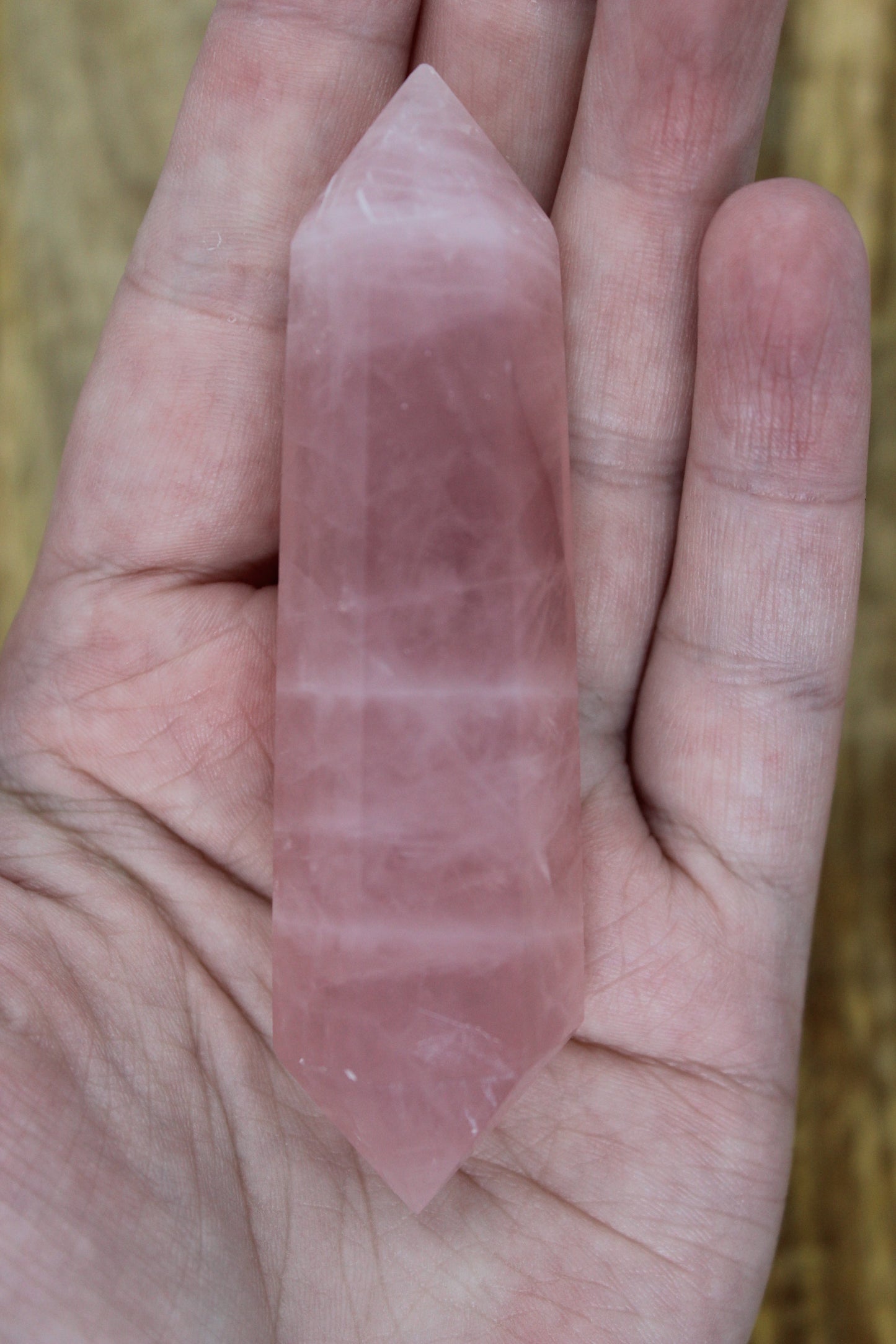 Rose Quartz Double Point
