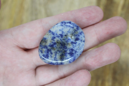 Sodalite Palm Stone