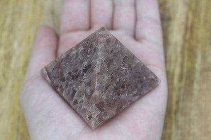 Strawberry Quartz Pyramid